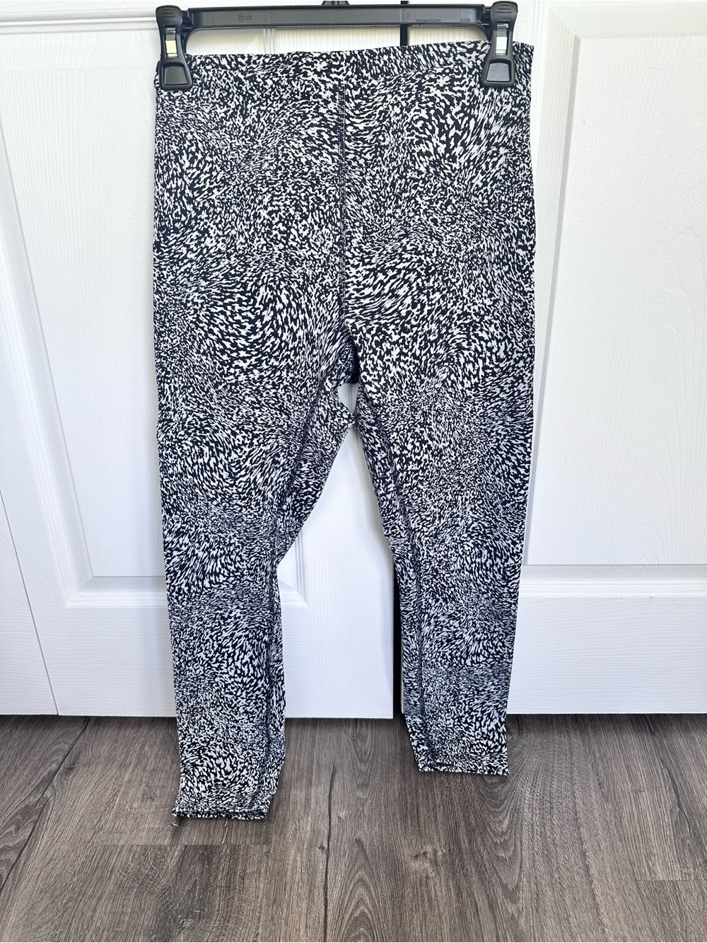 lululemon athletica Black & White Speckle Girls' Leggings